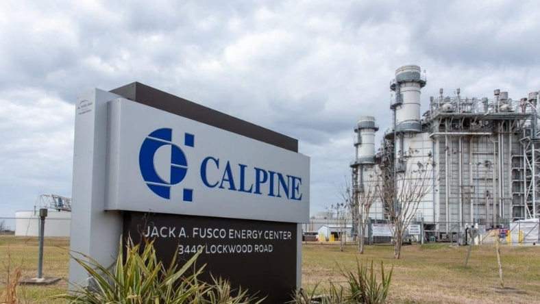 Calpine power generation facility within the US utility grid